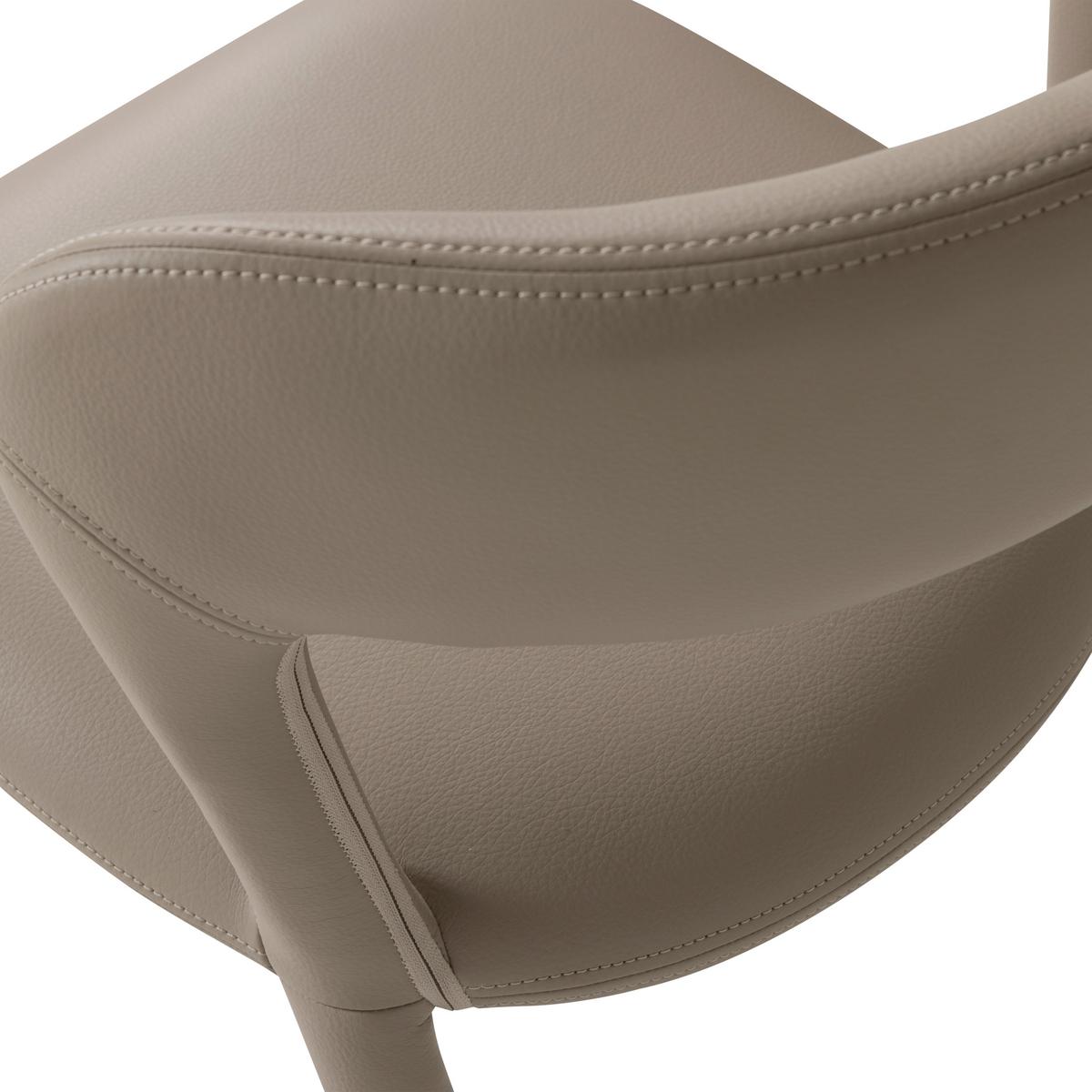 Stuhl-Set Noble Sand/Hellbraun B: 51cm - Sandfarben/Hellbraun, MODERN, Kunststoff/Textil (51/76/56cm) - Livetastic