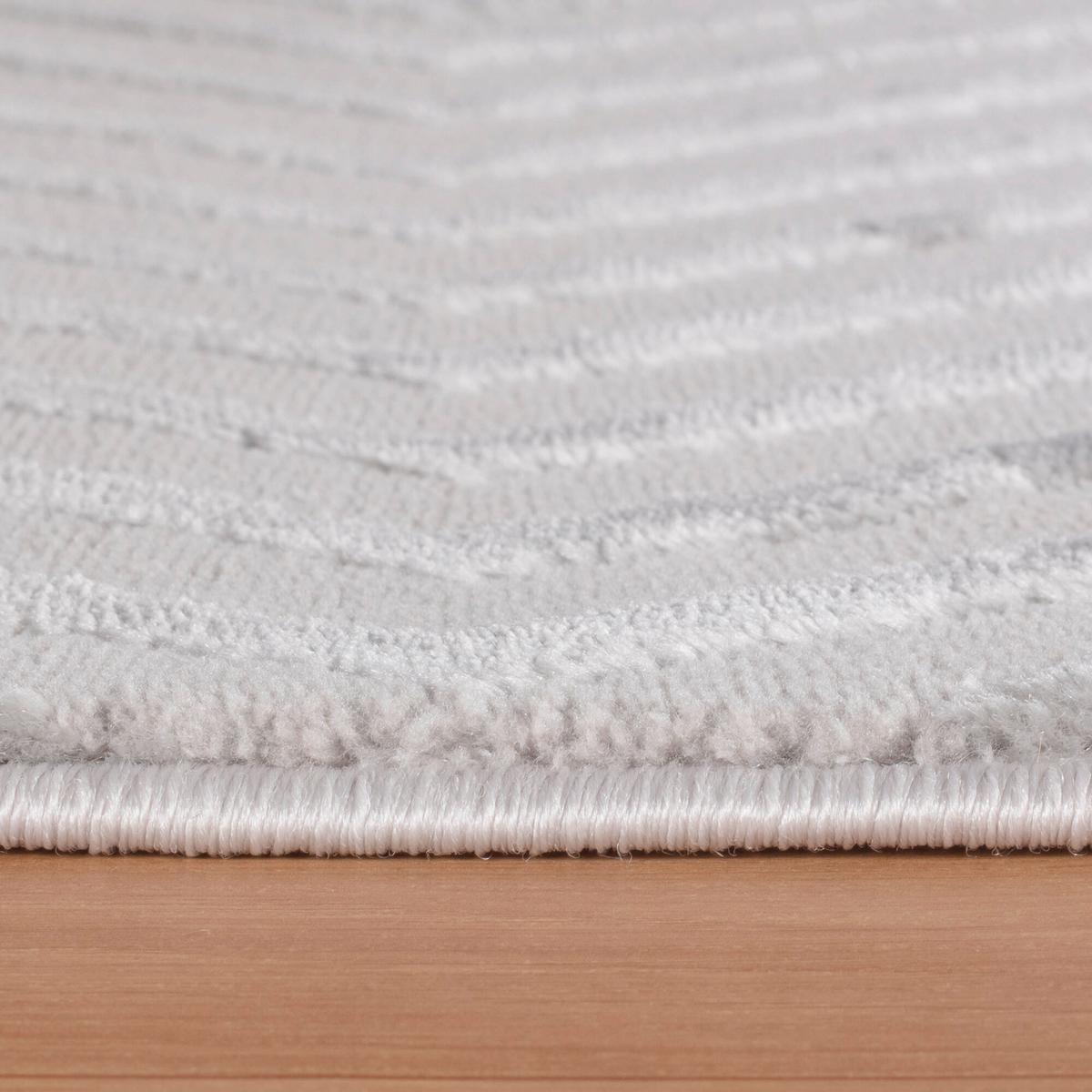 Läufer Sahara - Silberfarben, Design, Textil (80/250cm) - Novel