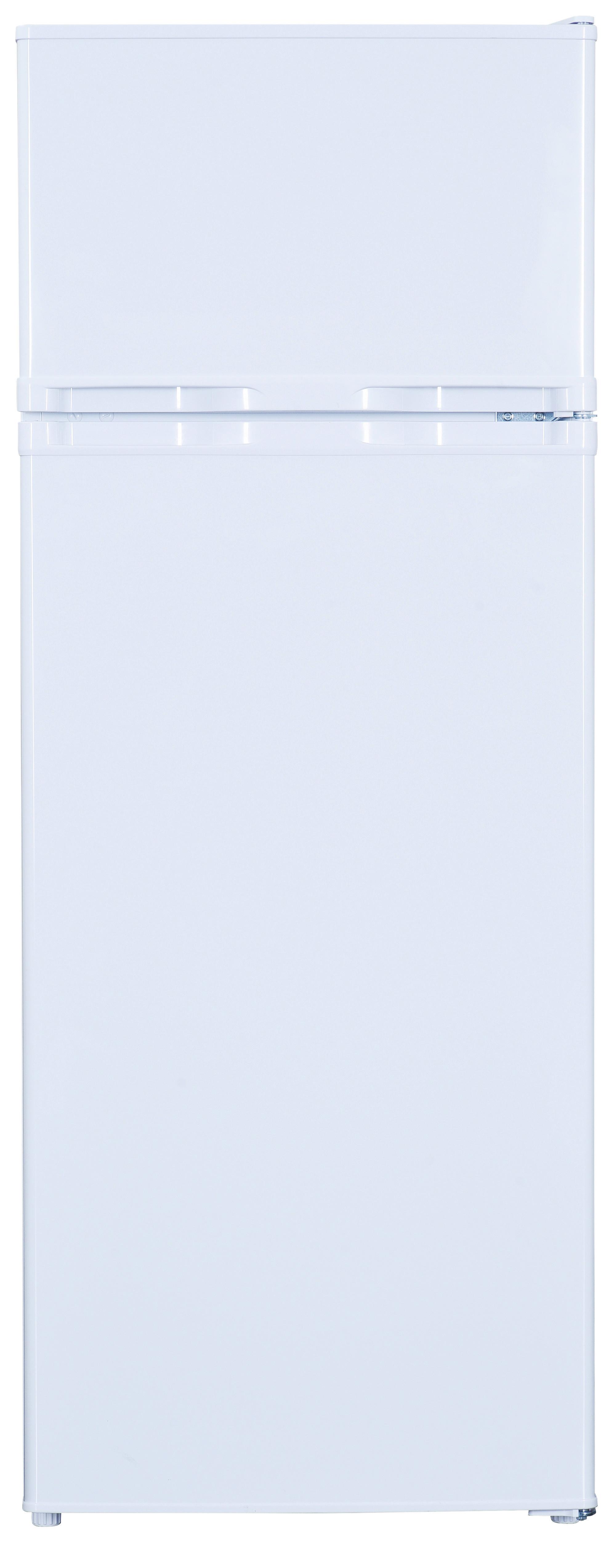 Kühl-gefrier-kombination Gk212w - Weiß, Trend, Kunststoff/Metall (54,5/143/55,5cm) - PKM