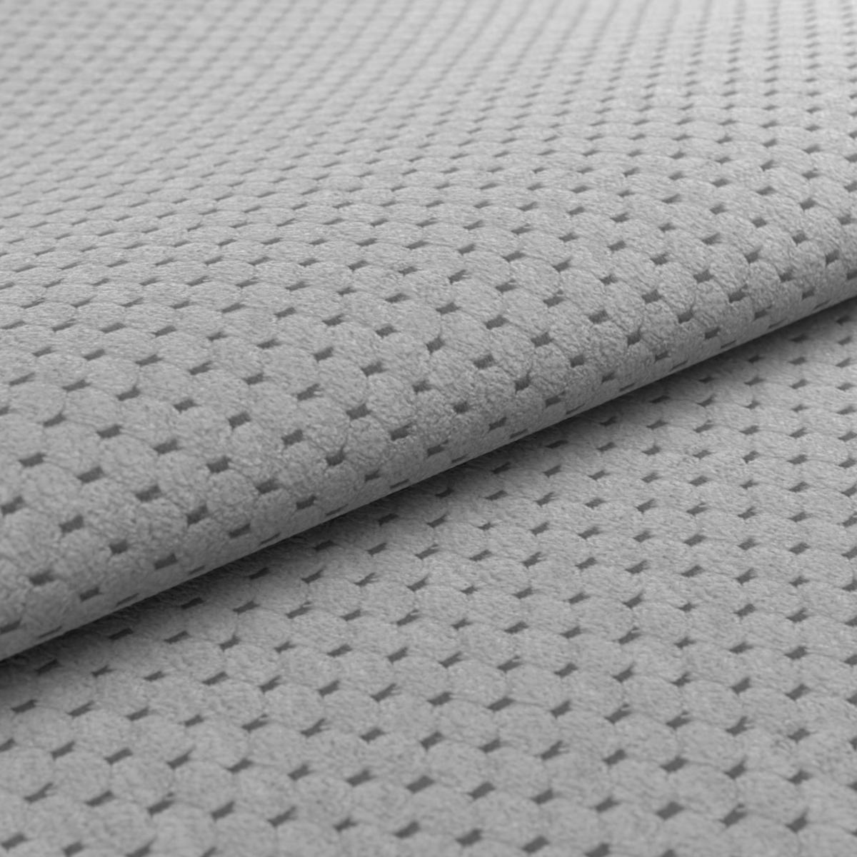 Ecksofa Gemini Hellgrau, B: 312 Cm - Chromfarben/Hellgrau, KONVENTIONELL, Textil (312/234cm)