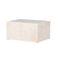 Couchtisch York Hellgelb B: 80 Cm - Hellgelb, MODERN, Holz (80/60/40cm) - Livetastic