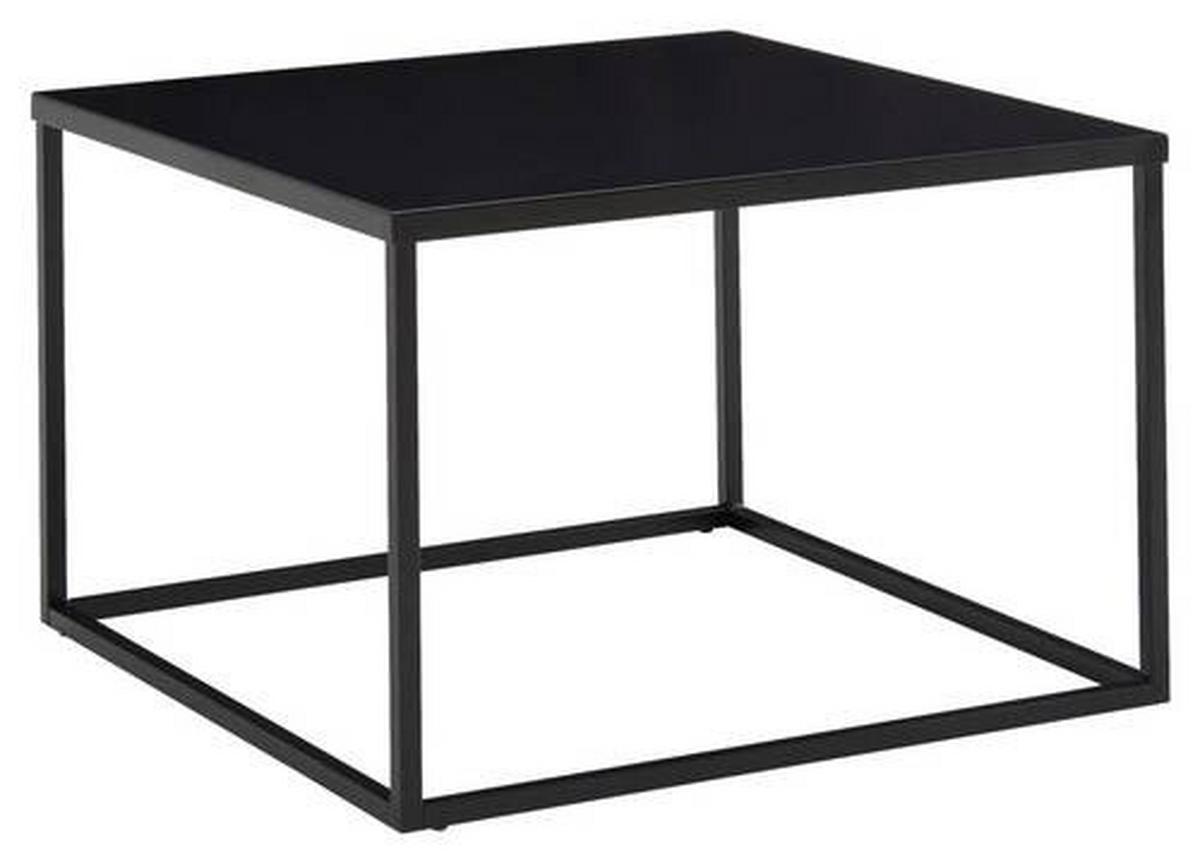 Konferenční stolek černý š: 60cm - černá, Moderní, kov (60/60/40cm) - MID.YOU