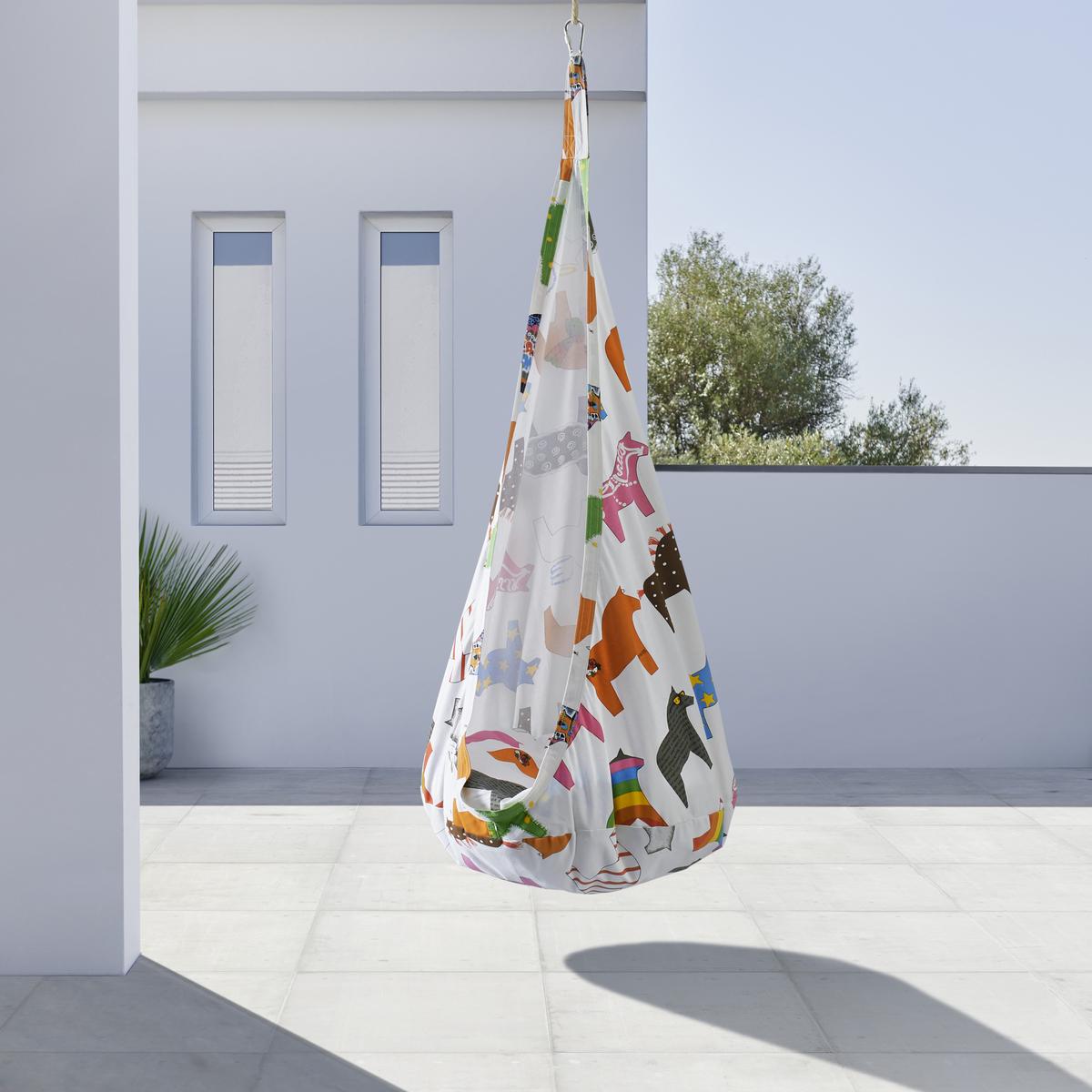 Hojdačka pre deti POOH - viacfarebná/biela, Modern, textil (70/150/70cm) - Bessagi Kids