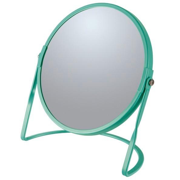 Standspiegel Akira Matt-Green - Grün, Basics, Glas (18,4/10,5/20cm)