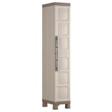 Kunststoffschrank Excellence Cabinet Schmal - Sandfarben, MODERN, Kunststoff (33/182/45cm)