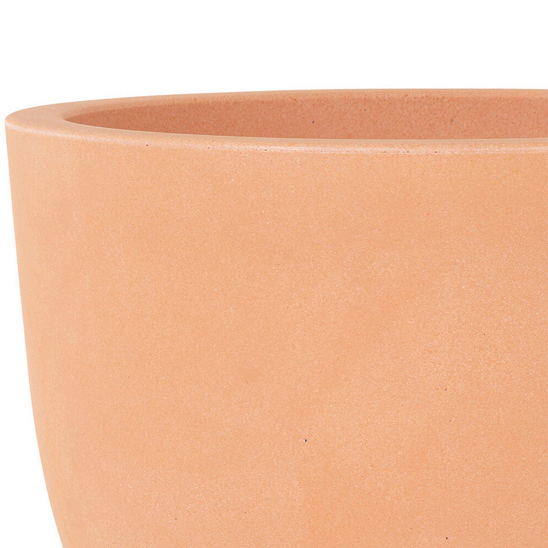 Pflanzentopf Terracotta D: 40 Cm - Terracotta, Basics, Kunststoff (40/30,7cm) - Siena Garden