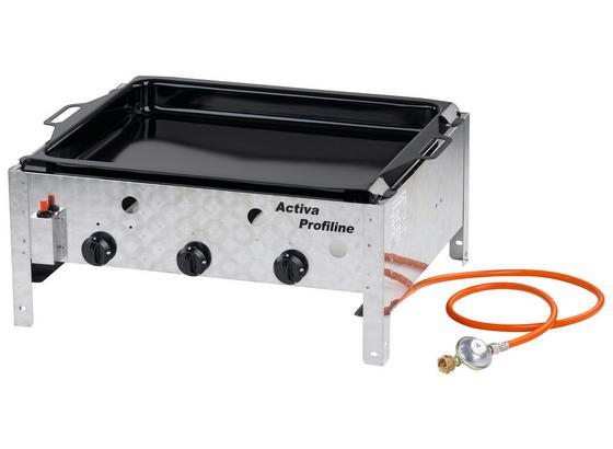 Gastrobräter Activa Profiline 3 Brenner 64,5x29x52,5 cm - Edelstahlfarben, KONVENTIONELL, Metall (64,5/29/52,5cm) Gastrobräter Activa Profiline 3 Brenner 64,5x29x52,5 cm - Edelstahlfarben, KONVENTIONELL, Metall (64,5/29/52,5cm)