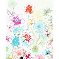 Vliestapete Joyful - Multicolor, Basics (200/250cm) - Komar