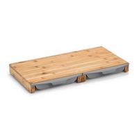 Schneidebrett Naturfarben B: 50 Cm - Naturfarben, Basics, Holz (50/29/5cm) - Zeller Present