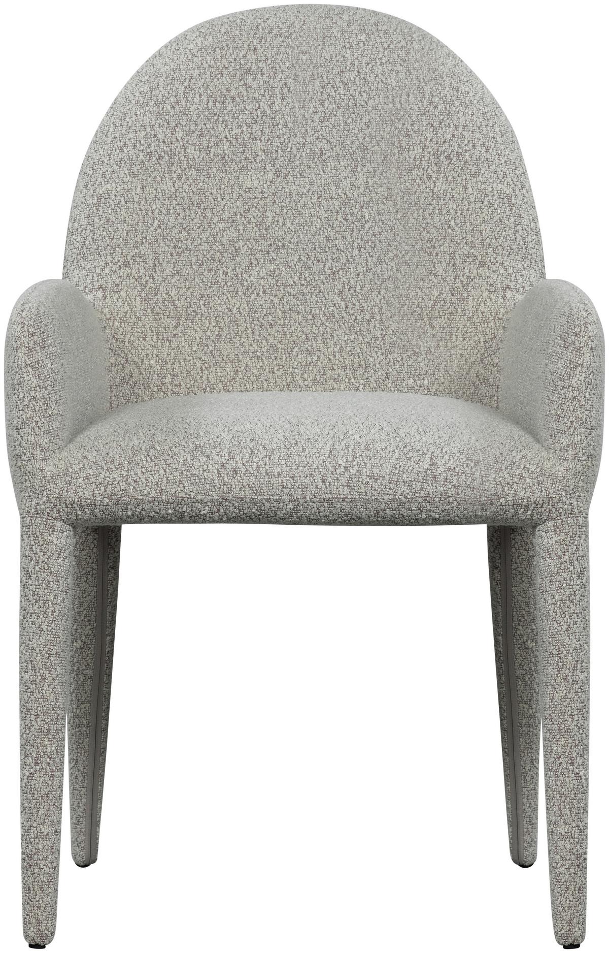 ARMLEHNSTUHL Elegance Greige B: 54cm - Greige, Design, Textil (54/83/57cm) - Livetastic