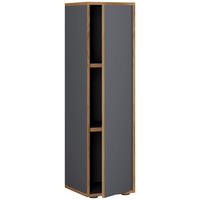 Aktenschrank Salia Anthrazit, Honigeiche B: 30 Cm - Honigeiche/Anthrazit, Design, Holzwerkstoff (30/110/33cm) - MID.YOU
