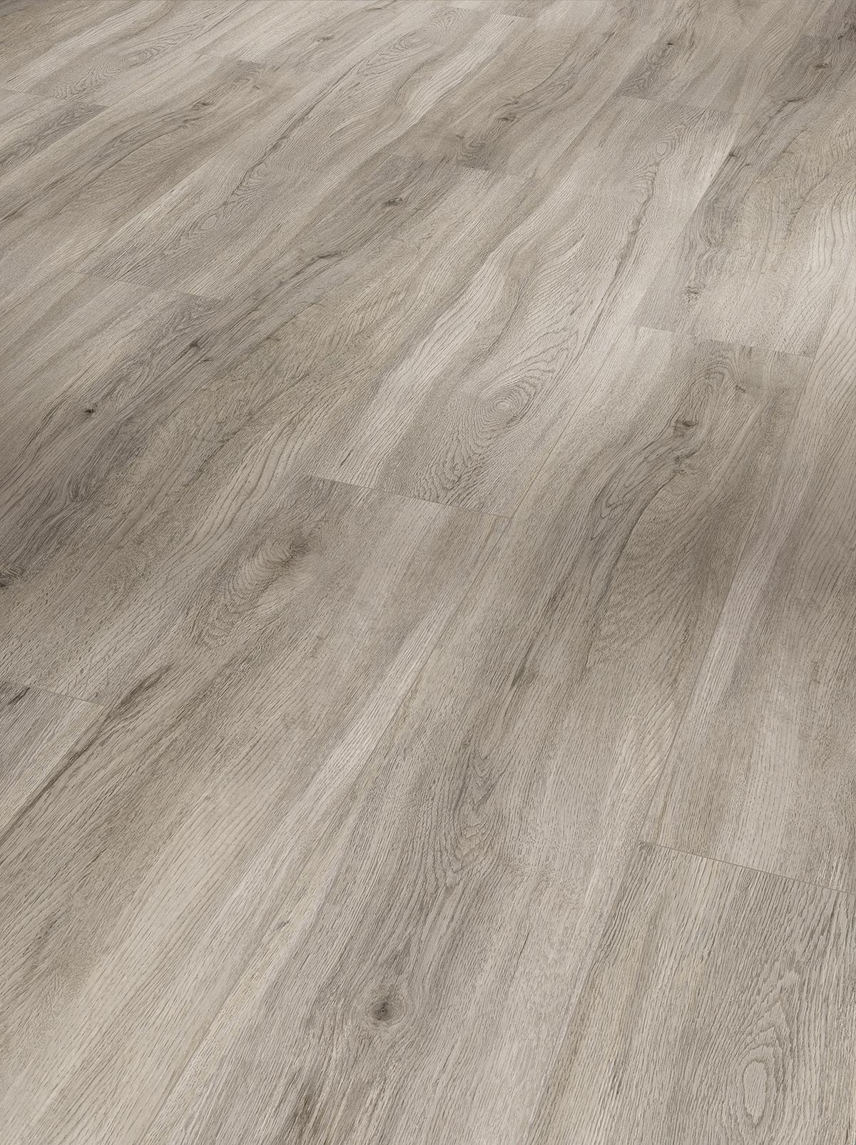 Designboden Eichefarben /hellgrau Landhausdiele Stärke 5,3mm - Eichefarben/Hellgrau, Basics, Kunststoff (120,9/22,5/0,53cm) - Parador