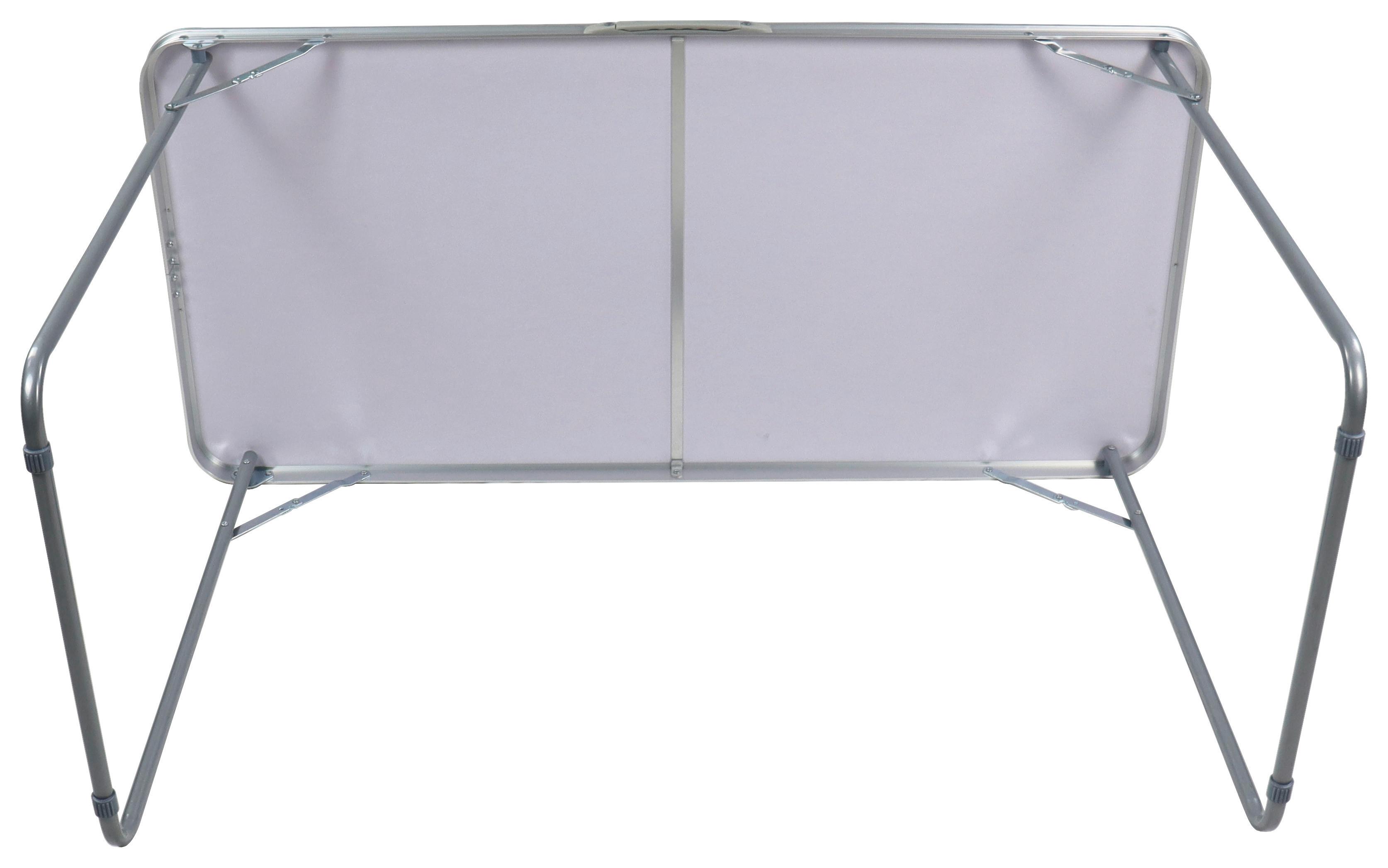 Campingtisch Galdas M Weiß B: 53 cm - Weiß, MODERN, Holzwerkstoff/Kunststoff (80/53/70cm) - Ambia Garden