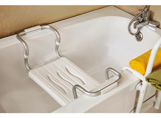 Badewannensitz Help Base - Alufarben/Weiß, KONVENTIONELL, Kunststoff/Metall (55-70/26/36cm) Badewannensitz Help Base - Alufarben/Weiß, KONVENTIONELL, Kunststoff/Metall (55-70/26/36cm)