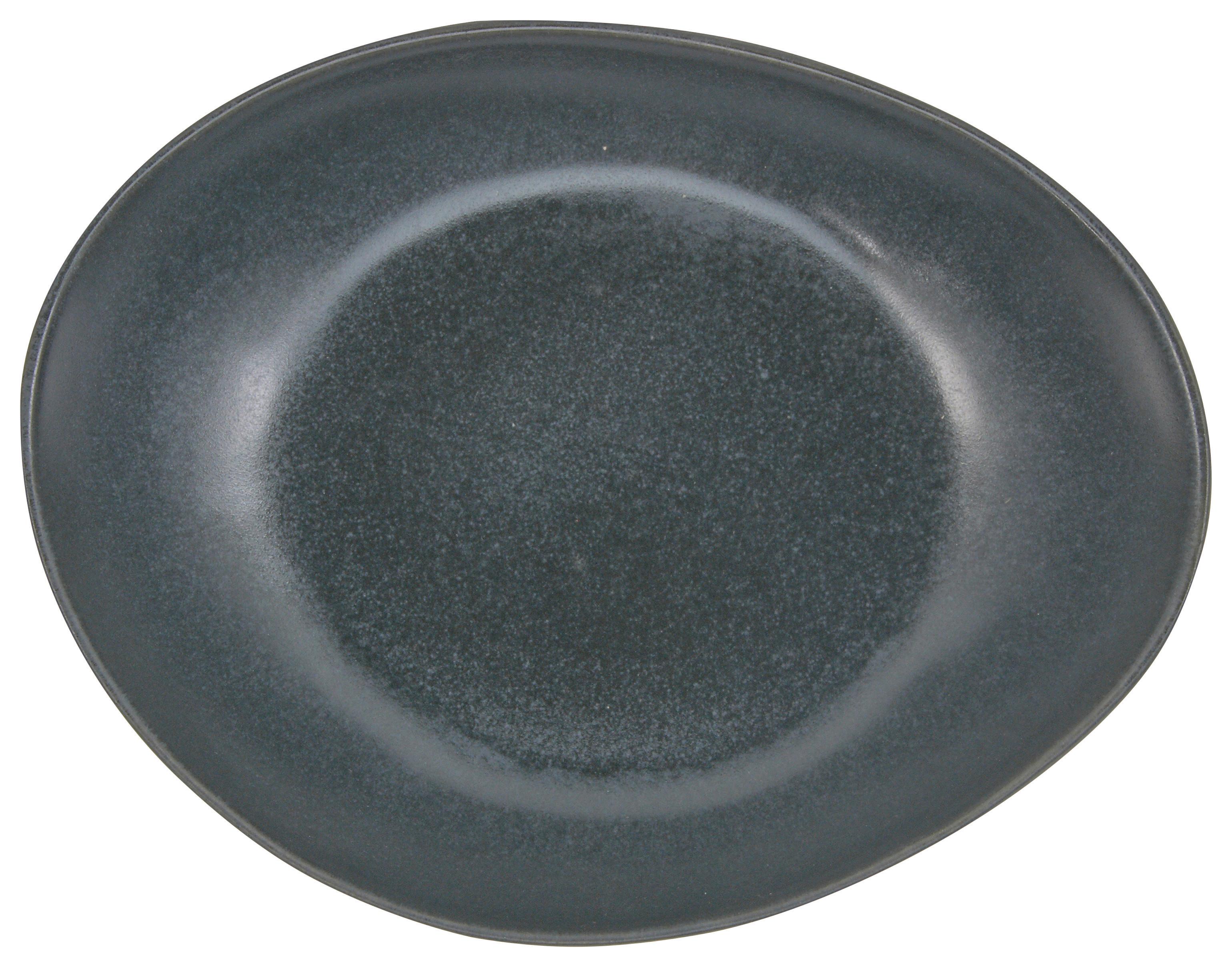 Talíř Na Polévku Gourmet, Ø: 20,5cm - černá, Moderní, keramika (20,5/16,5/5,2cm) - Premium Living