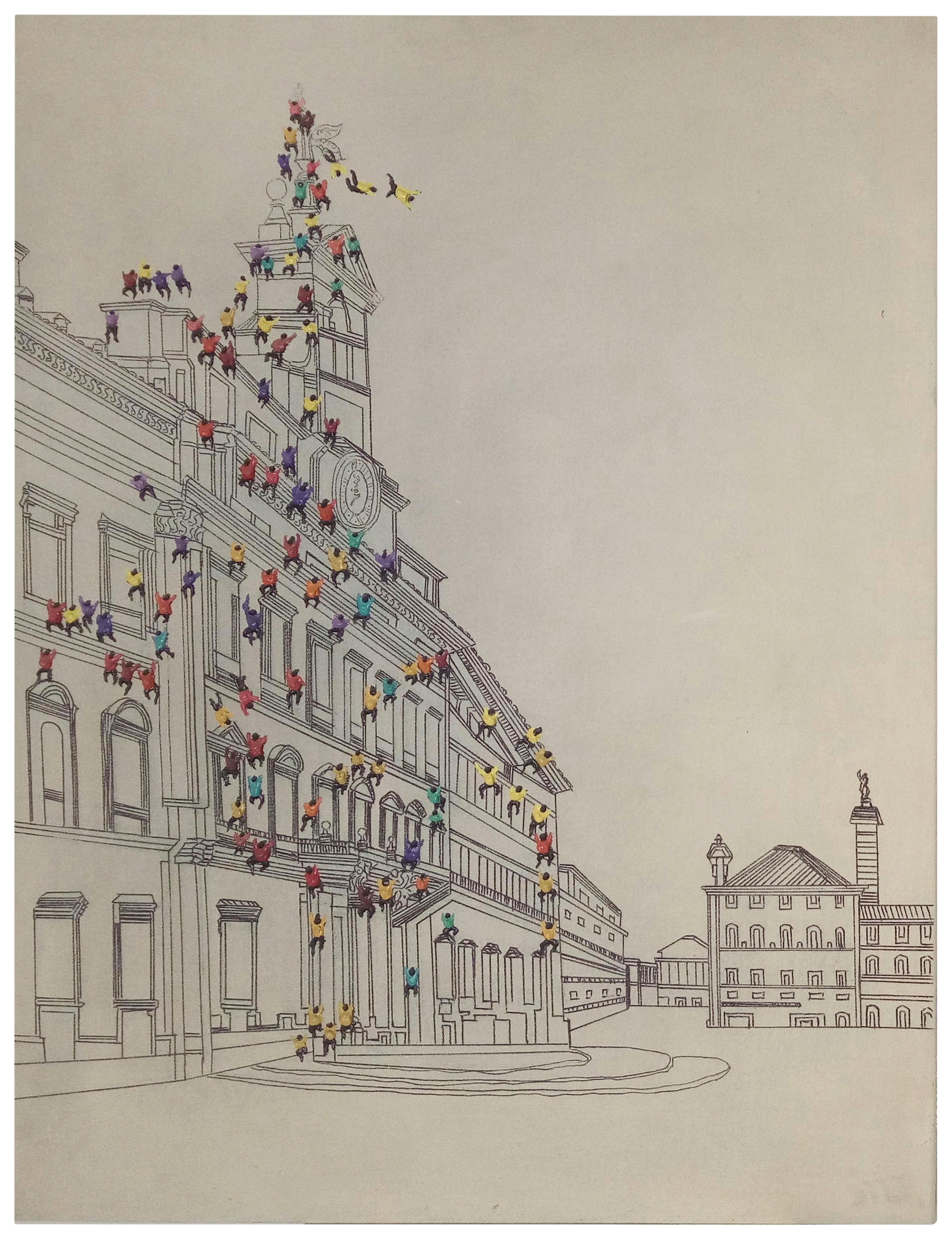 Bild Multicolor, 75x100 Cm - Multicolor, LIFESTYLE, Holz/Kunststoff (75/100/3,8cm) - Kayoom