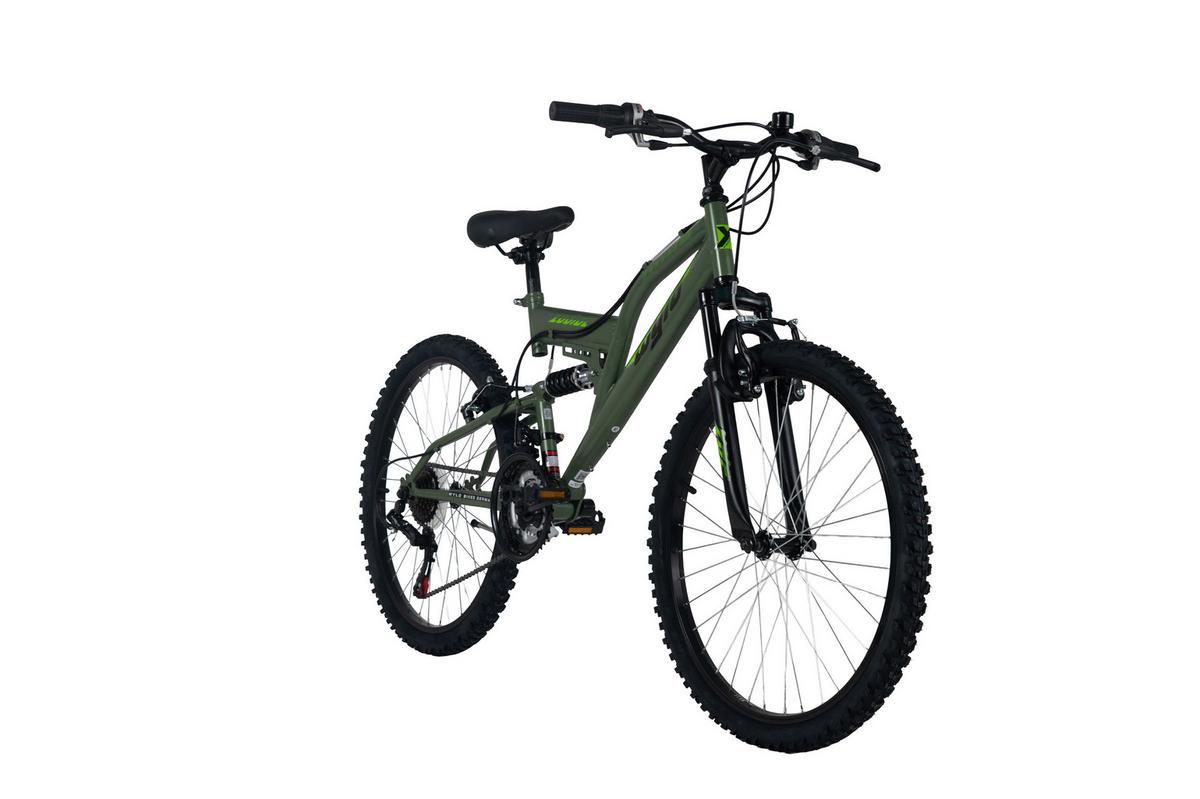 WYLD Kinder Mountainbike Fully grün - Grün, MODERN, Metall (25cm)