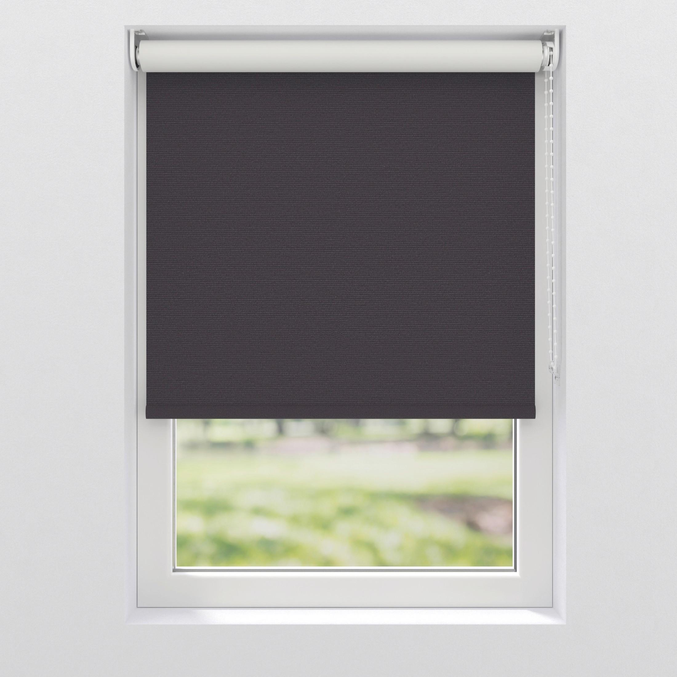 Verdunkelungsrollo 80x190 cm mit Kettenzug - Anthrazit, Design, Textil (80/190cm)