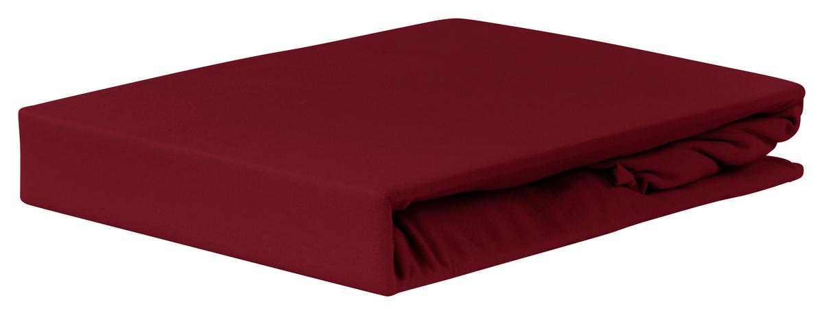 Gumis Lepedő Jardena 160x200 Cm - bordó, Konventionell, textil (140-160/200cm) - James Wood