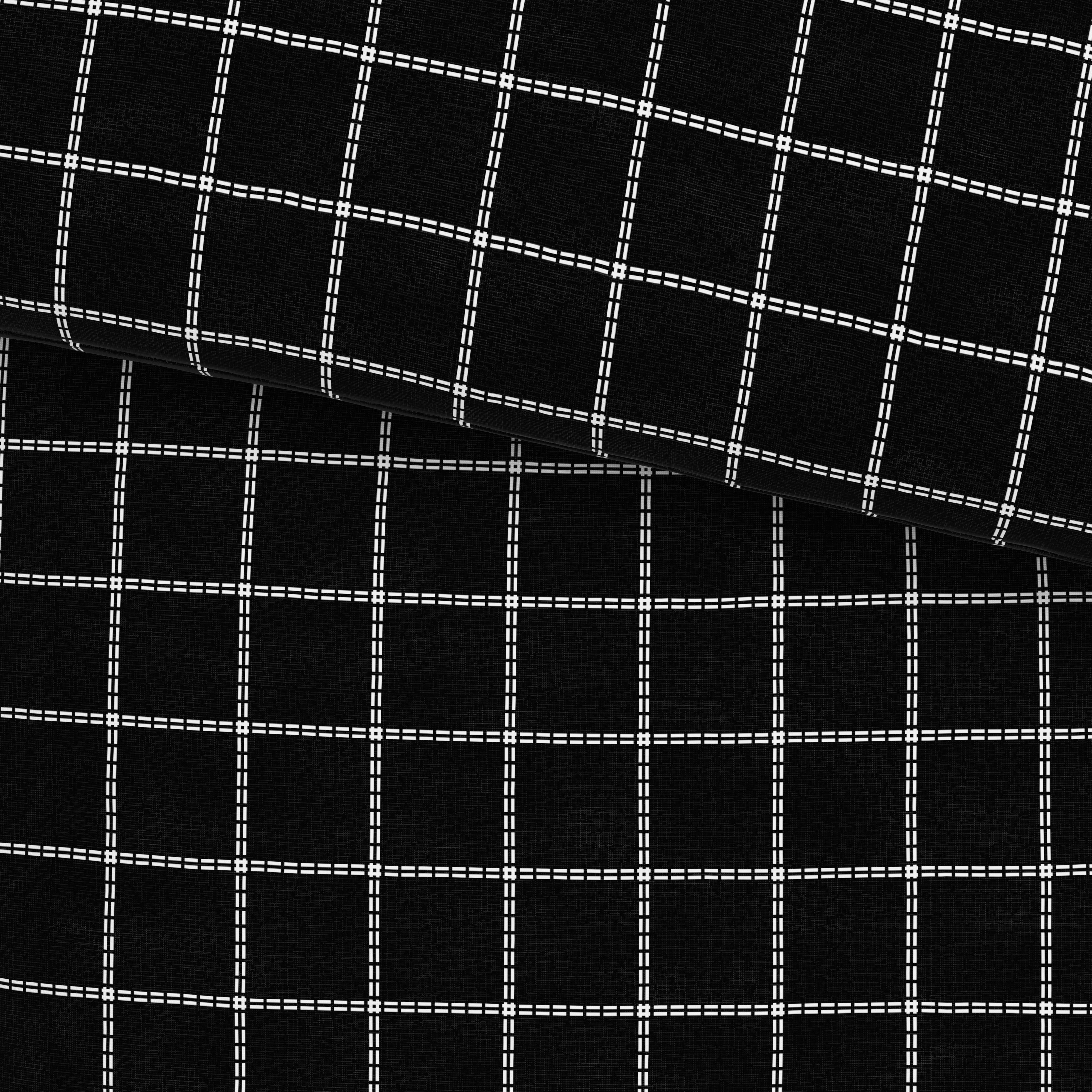 Ágyneműhuzat-garnitúra Valentina - fekete, Modern, textil (140/200cm) - Luca Bessoni