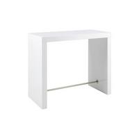 Esstisch Weiß B: 130 Cm - Weiß Hochglanz, MODERN, Holzwerkstoff (130/60/105cm) - Livetastic