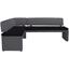 Eckbank Solta 148x167 cm - Schwarz/Grau, KONVENTIONELL, Karton/Holz (148/167cm) - Luca Bessoni Eckbank Solta 148x167 cm - Schwarz/Grau, KONVENTIONELL, Karton/Holz (148/167cm) - Luca Bessoni