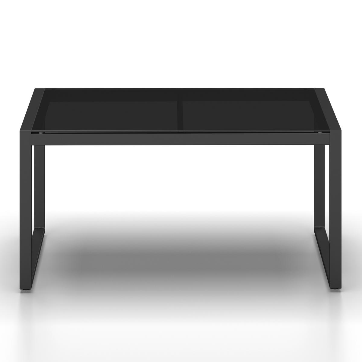 TERASOVÁ SEDACIA SÚPRAVA PAULINA - čierna/svetlosivá, Modern, kov/textil (106/74/70,5cm) - Bessagi Garden