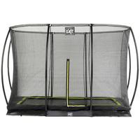 Trampolin 305x214 cm Mit Sicherheitsnetz - Schwarz, KONVENTIONELL, Kunststoff/Metall (305/203/214cm) - EXIT Toys