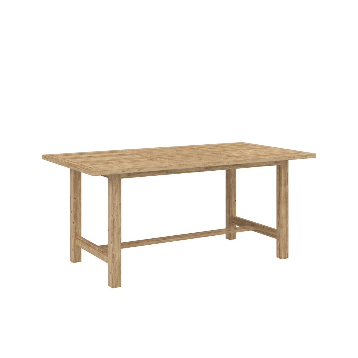 ZÁHRADNÁ SÚPRAVA SIMONE - farba akácie/svetlosivá, Modern, drevo/textil - Bessagi Garden