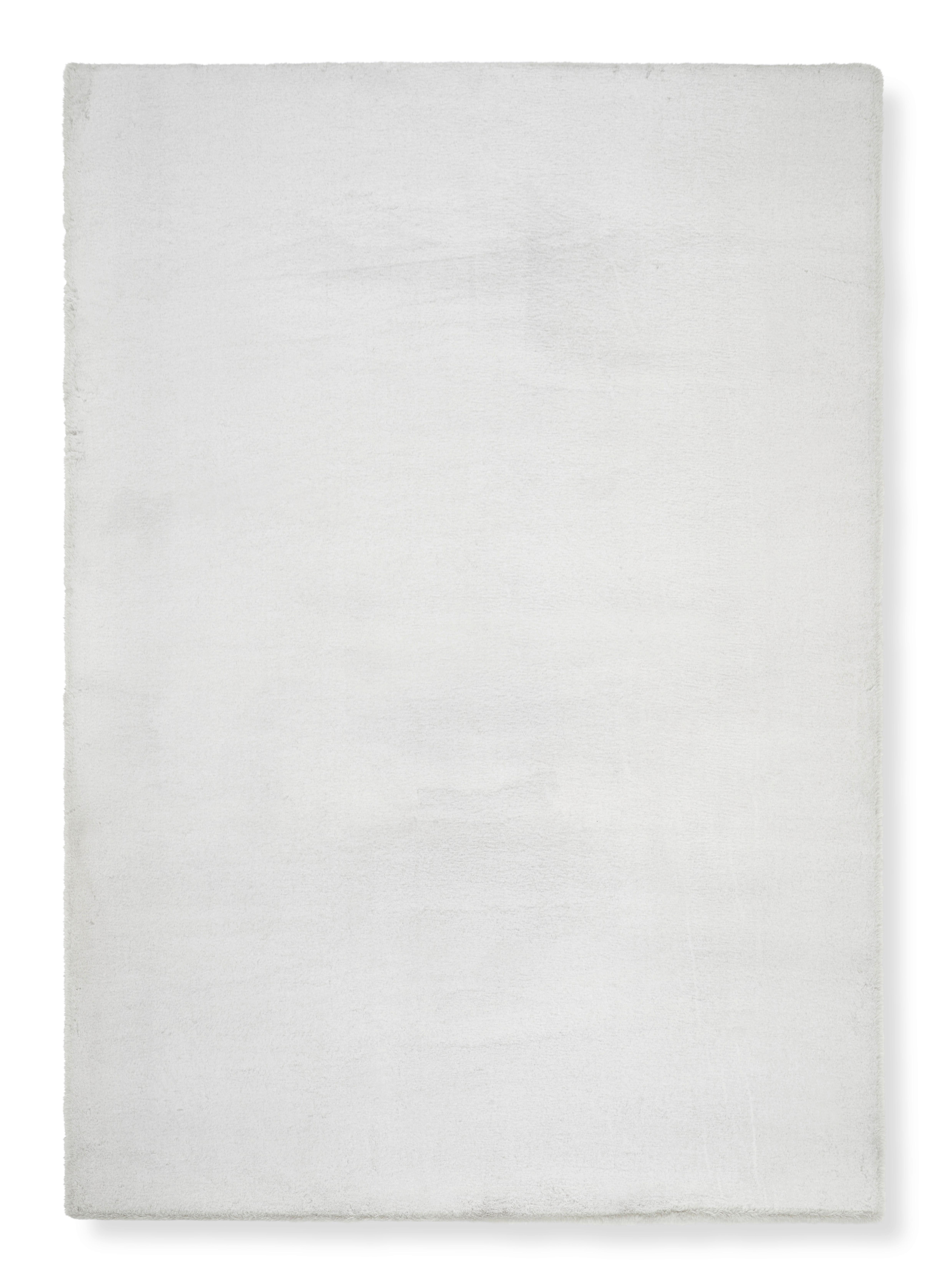 Umelá Kožušina Denise 1, 80/150cm, Strieborná - biela/strieborná, Romantický / Vidiecky, textil/kožušina (80/150cm) - Modern Living