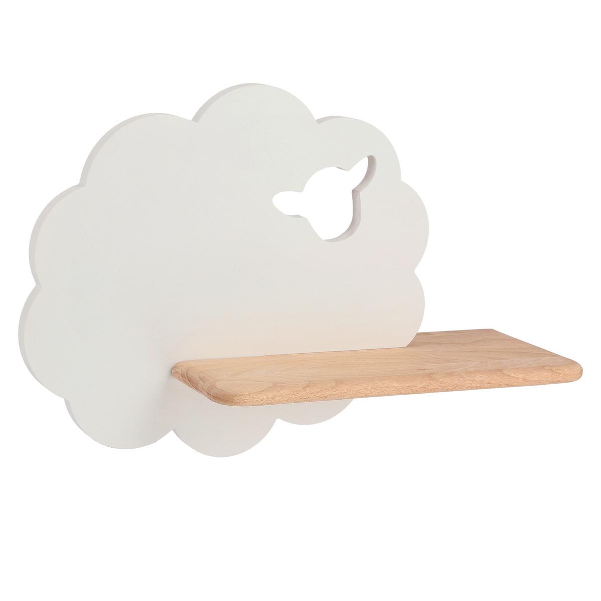 Kinderwandleuchte 21-84835 Sheep - Weiß, Basics, Holz/Holzwerkstoff (36/12/24cm)