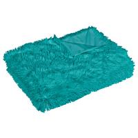 Kuscheldecke Carina Türkis 150x200 Cm - Türkis, MODERN, Textil (150/200cm) - Luca Bessoni