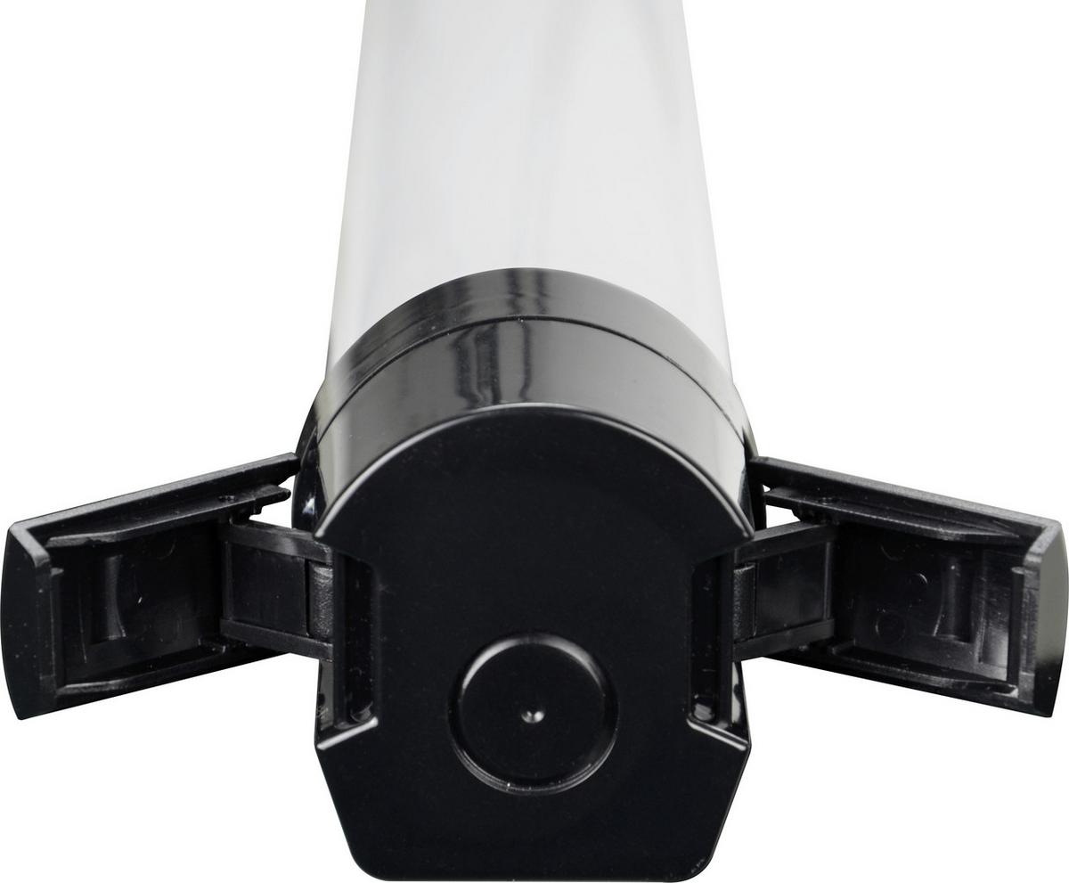 Led-deckenleuchte L: 62 Cm, Für In-Und Outdoor - Schwarz, Basics, Kunststoff (62/6/6cm)