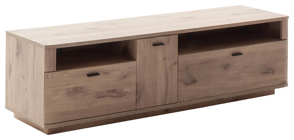 Lowboard Prato B: 180 Cm Eichefarben - Eichefarben, Design, Holzwerkstoff (180/53/50cm) - MID.YOU