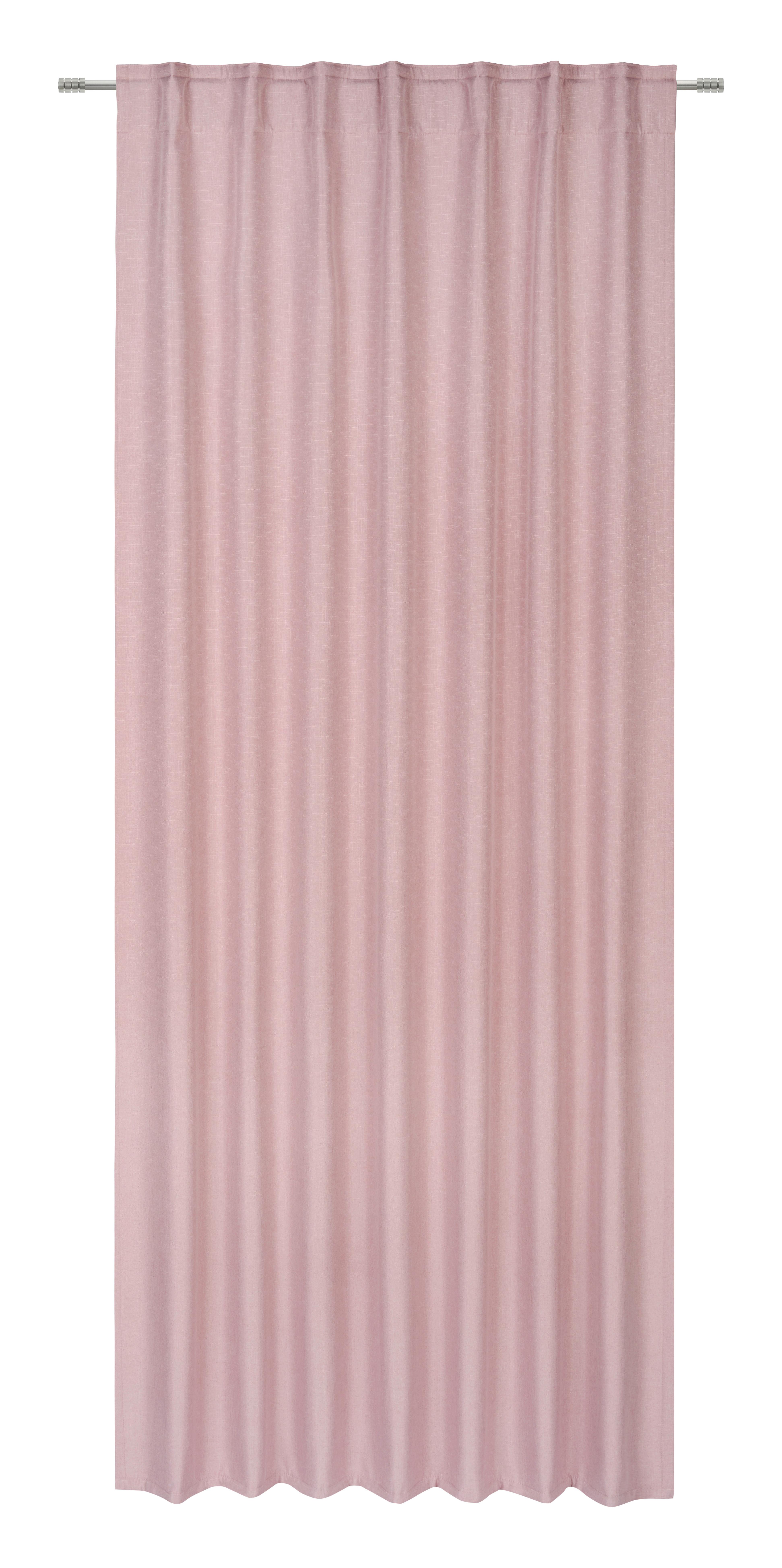 TERMOIZOLAČNÝ ZÁVES ANTON - ružová, textil (135/255cm) - Mömax