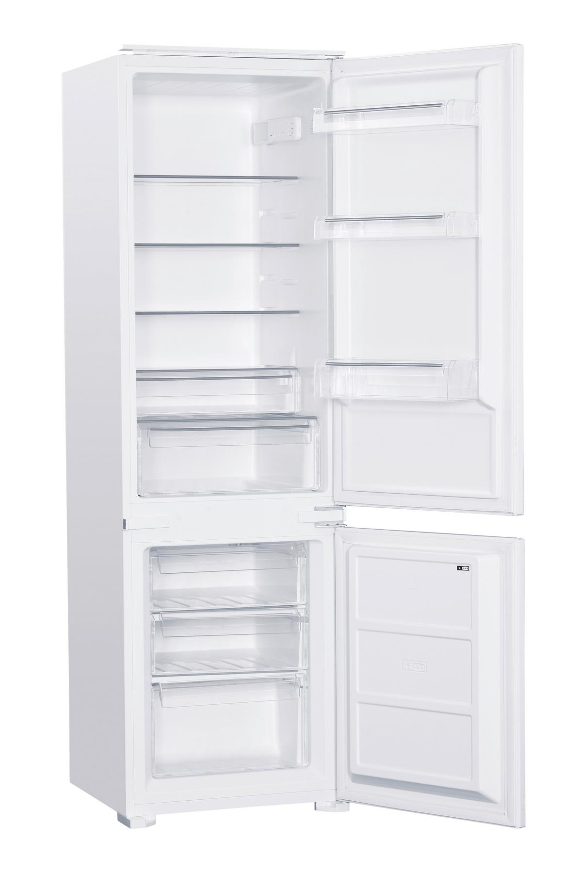 Küchenzeile Sorrento Mit Geräten 360 cm Weiß - Eiche Wotan/Weiß, MODERN, Holzwerkstoff (360cm) - Held