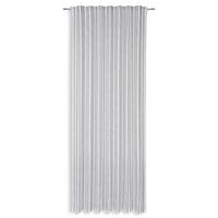 Fertigvorhang Caroline - Weiß/Grau, MODERN, Textil (140/245cm) - Luca Bessoni