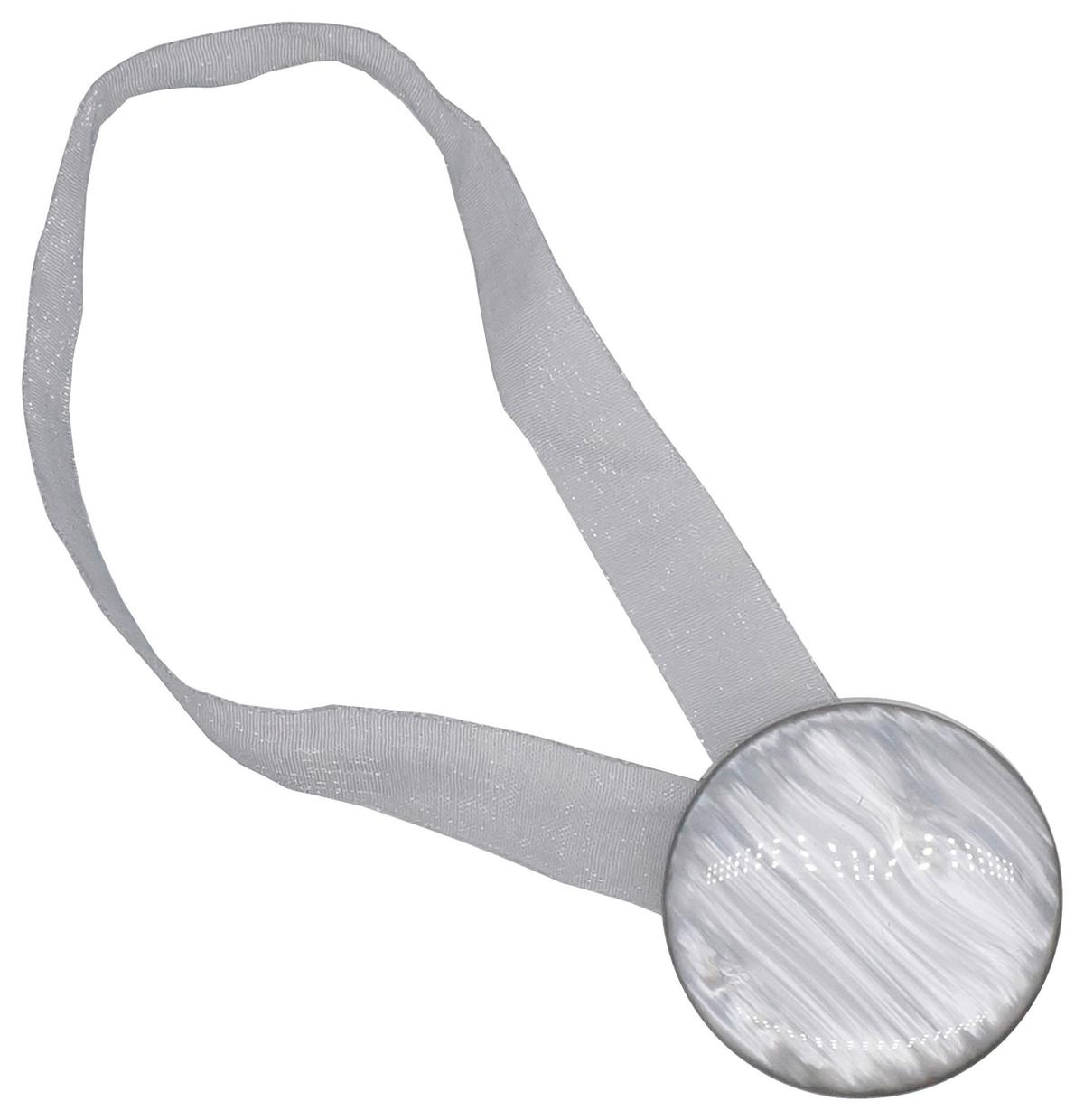 Raffhalter Mix - Beige/Silberfarben, MODERN, Kunststoff (26cm) - Luca Bessoni