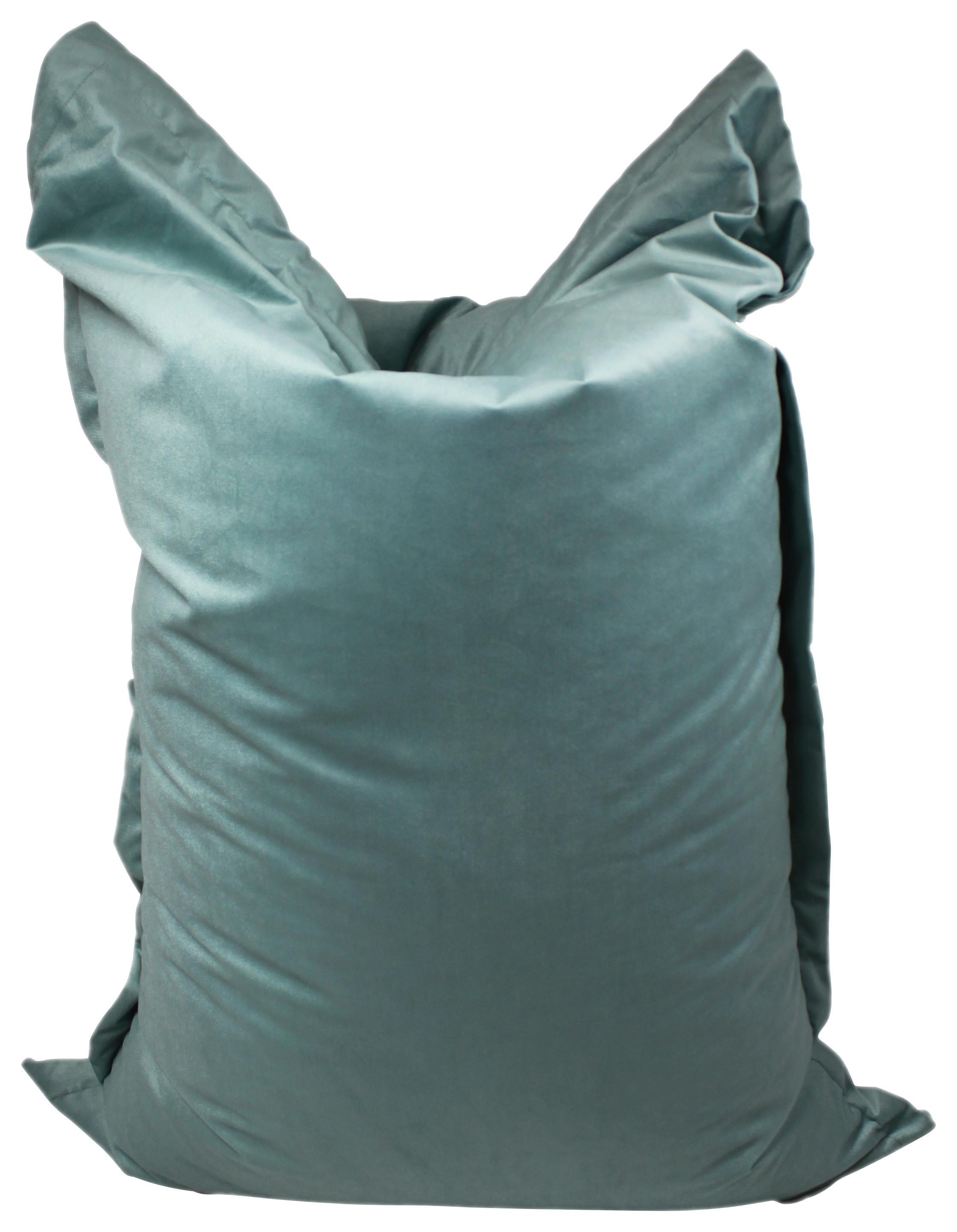 Sedací vak B52 zelená - sivá/zelená, Design, textil (140/100/30cm)