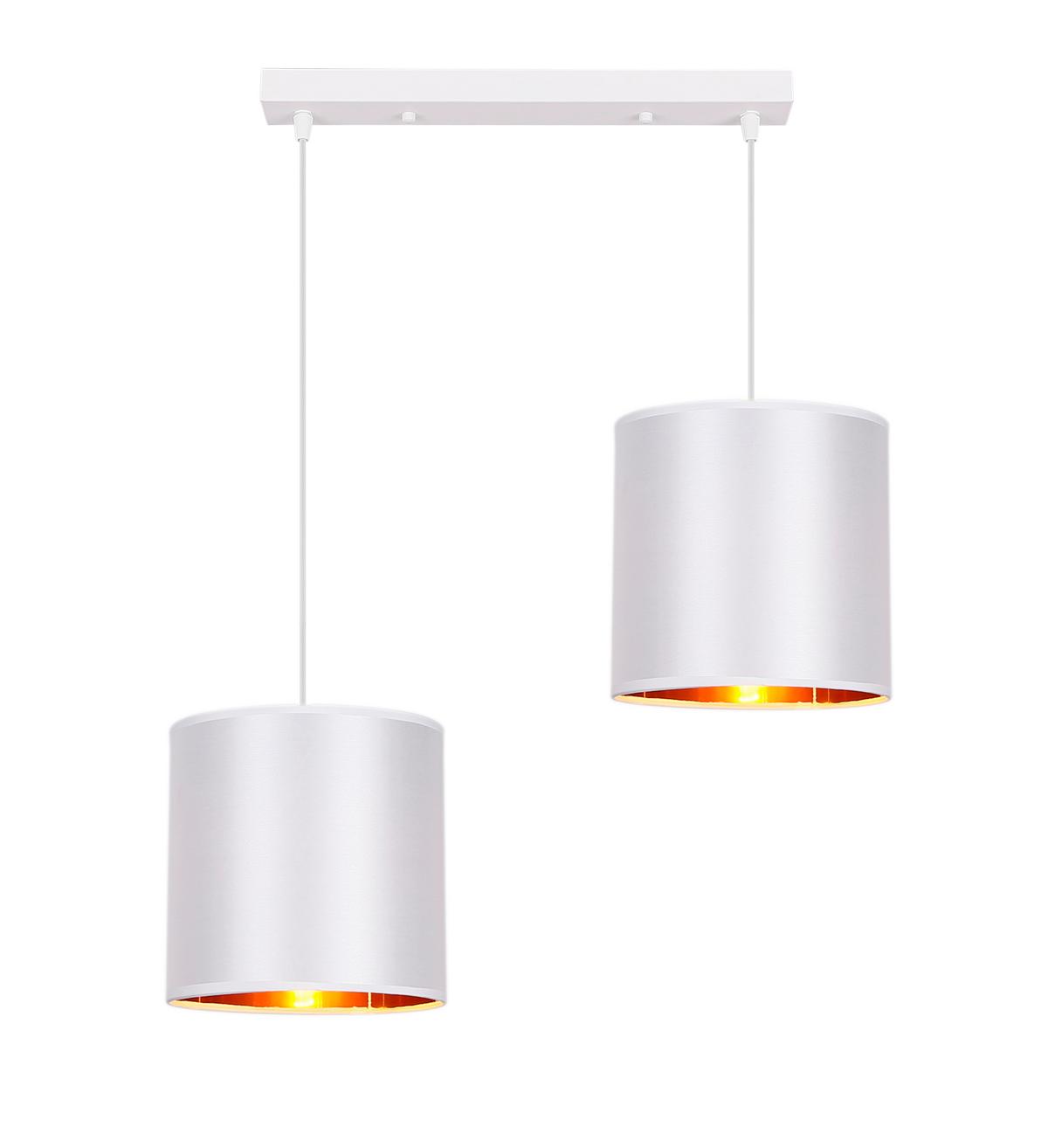 Pendelleuchte 32-00644 Atlanta - Weiß, KONVENTIONELL, Kunststoff/Metall (54/20/95cm)