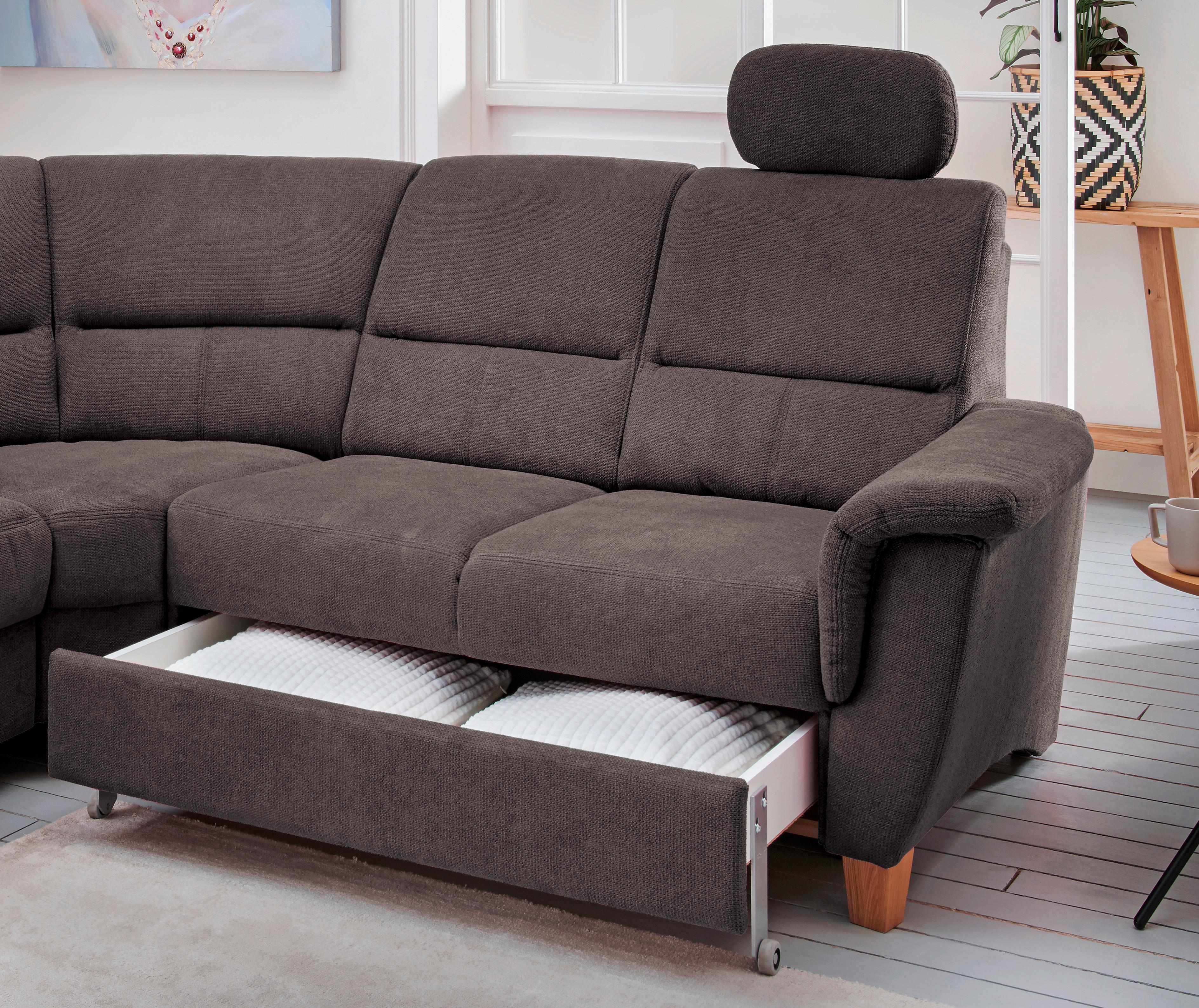 Ecksofa mit Bettkasten