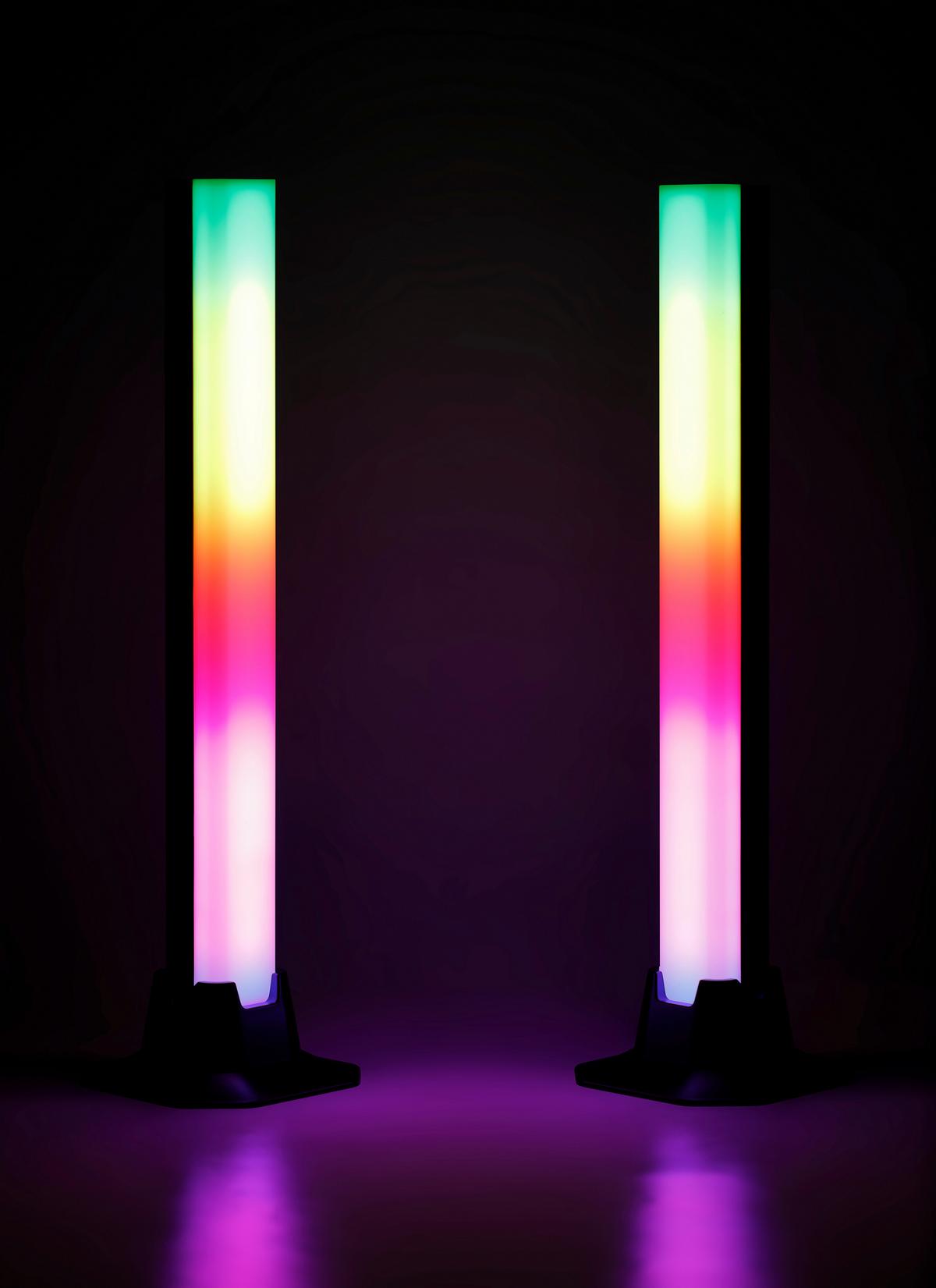 STOLNÍ LED LAMPA RIZI - černá, Moderní, plast (9/3/32cm) - Mömax