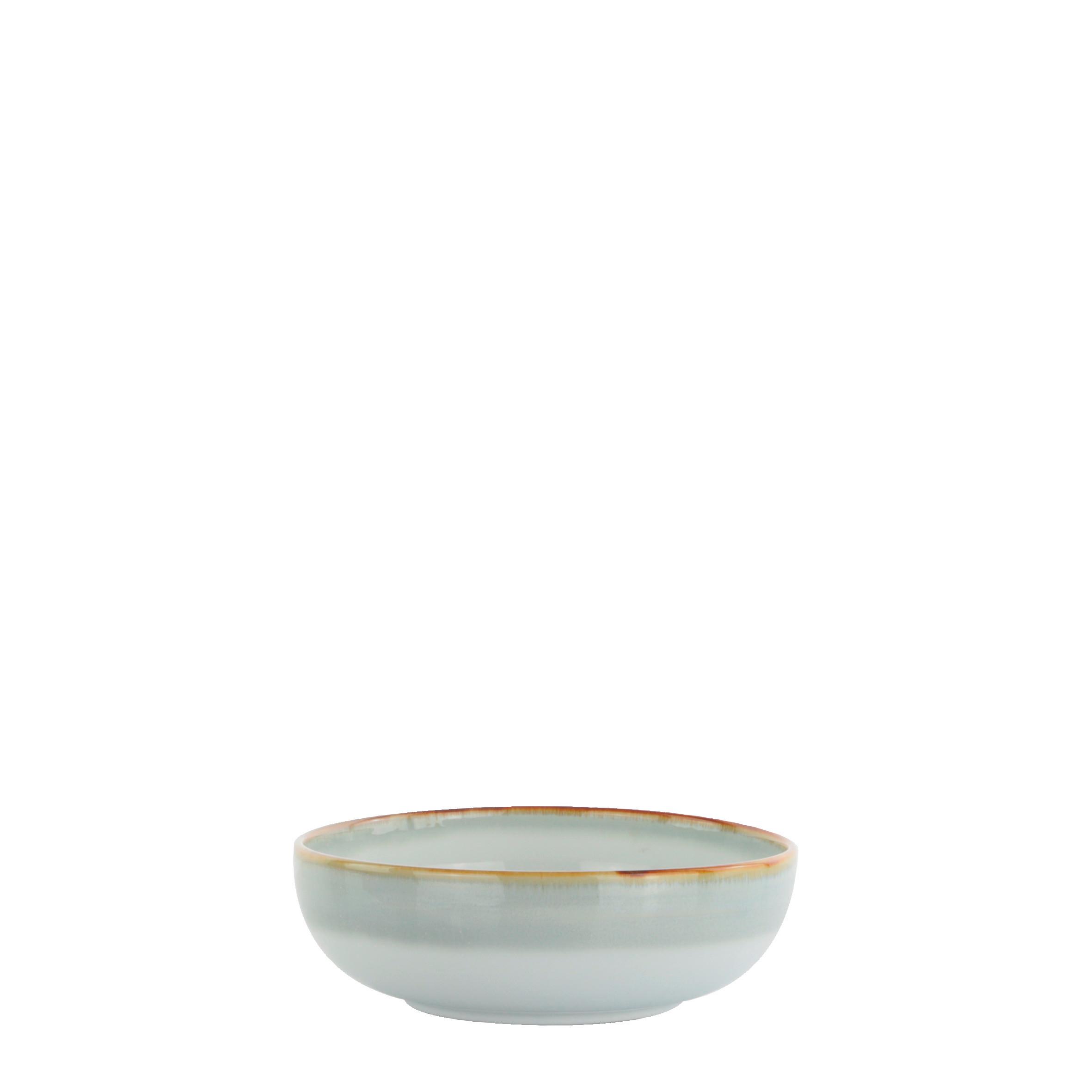 Miska na müsli SATURN - zelená, Moderní, keramika (15cm) - Mömax