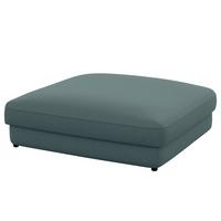 Hocker Bourbon, Blaugrau B: 133 Cm - Blaugrau/Schwarz, MODERN, Textil (133/43/133cm) - Trendmanufaktur