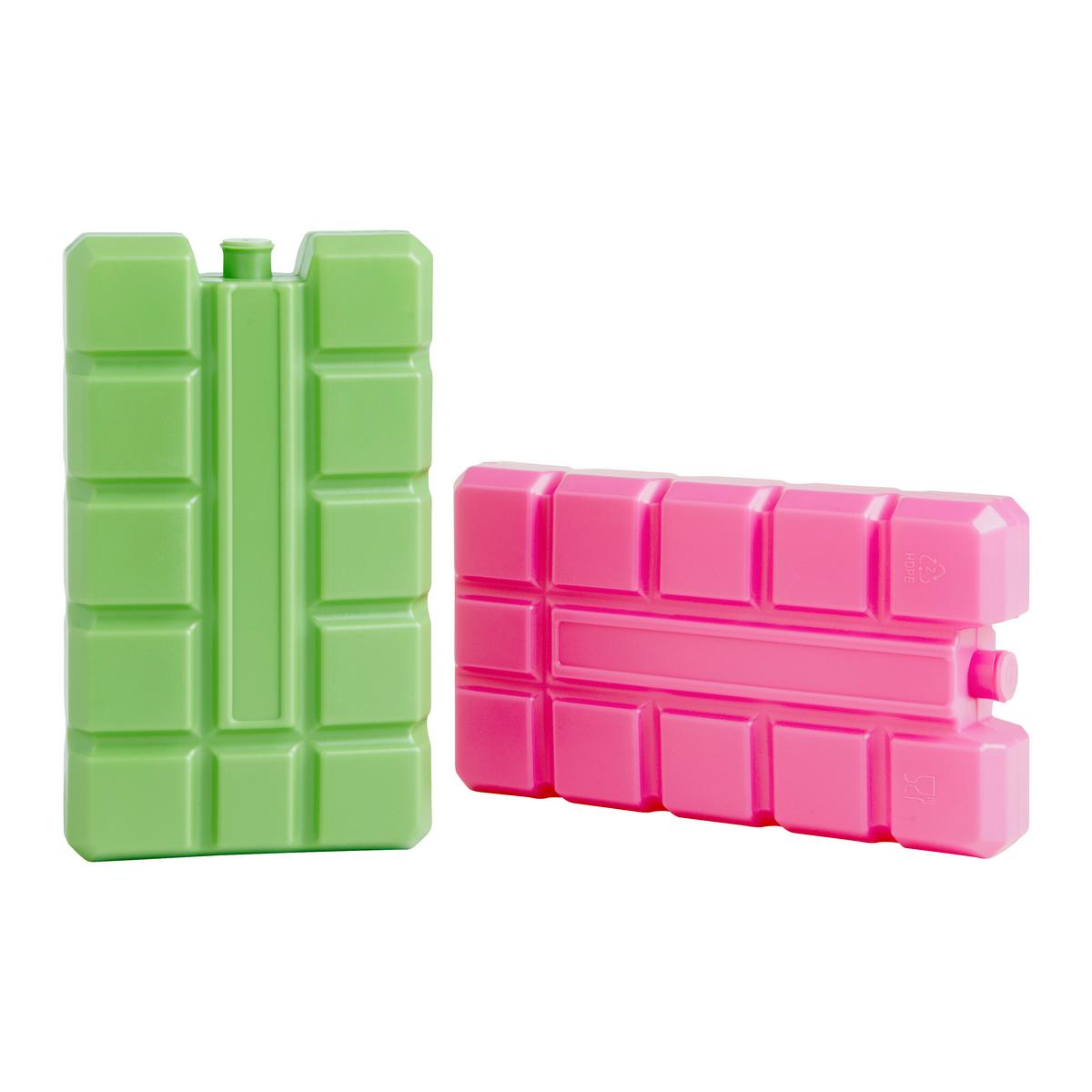 Chladiaci akumulátor MARIO - limetková/pink, Konvenční, plast (16/3,2/9,2cm) - Mömax