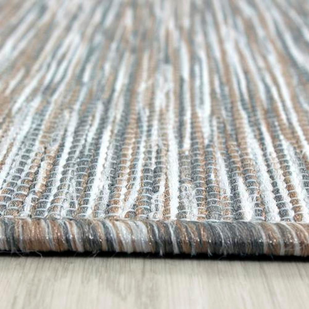 Flachwebteppich Taupe Mambo 80x150 Cm Naturfaser - Taupe, KONVENTIONELL, Textil (80/150cm)