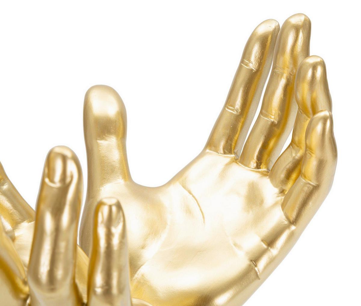 SOŠKA PEACE - barvy zlata, Basics, plast (25/24/15cm)