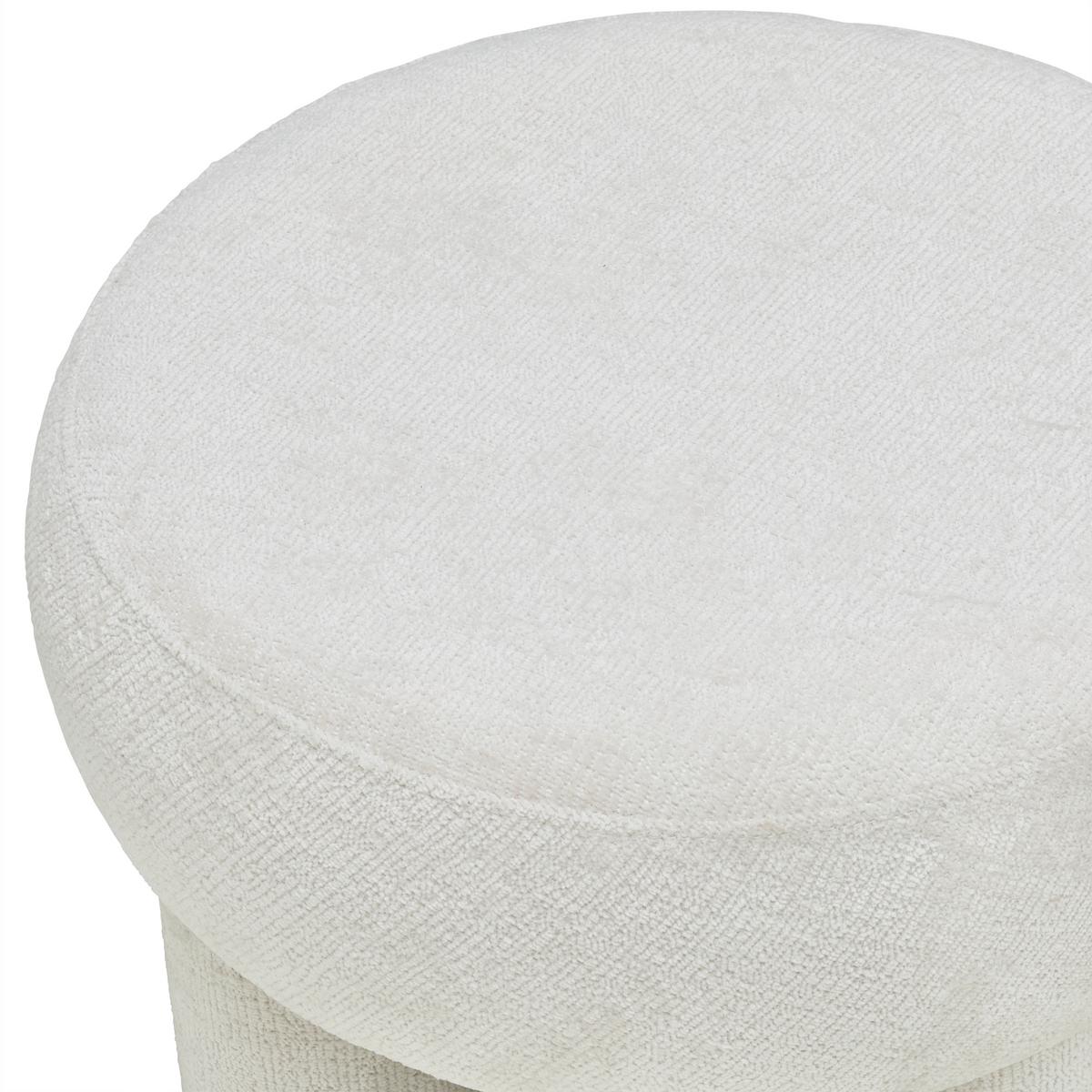 Taburetka TRENT béžová ženilka, max. 120 kg - béžová, Lifestyle, kompozitné drevo/textil (51/32cm) - Mömax