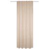 Wärmeschutzvorhang Teddy - Beige, Basics, Textil (135/245cm)