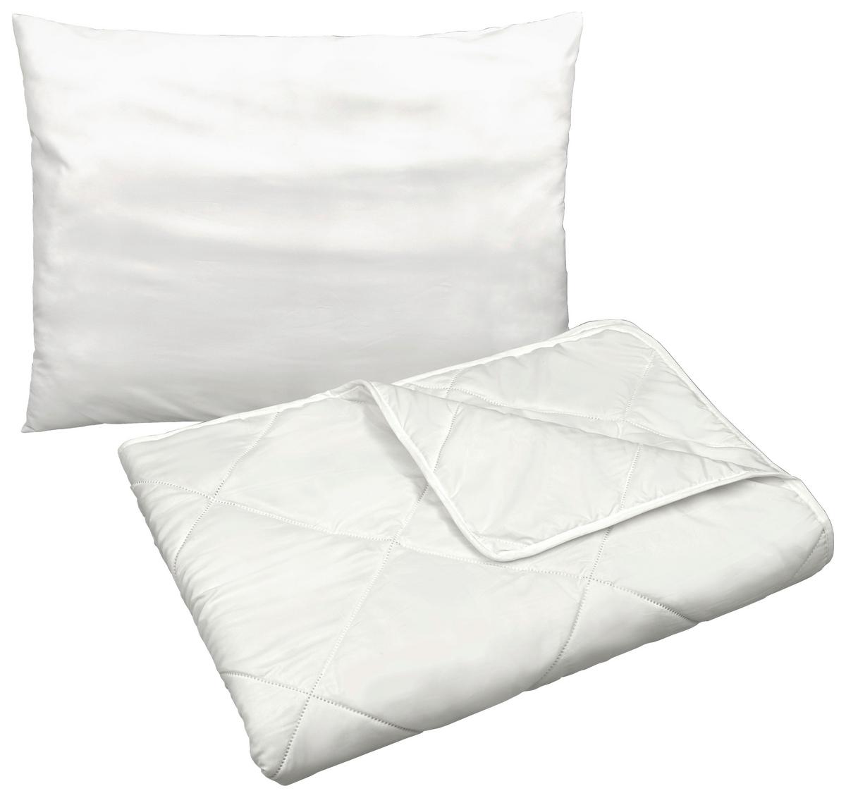 BETTENSET OLGA - Weiß, KONVENTIONELL, Textil - Primatex
